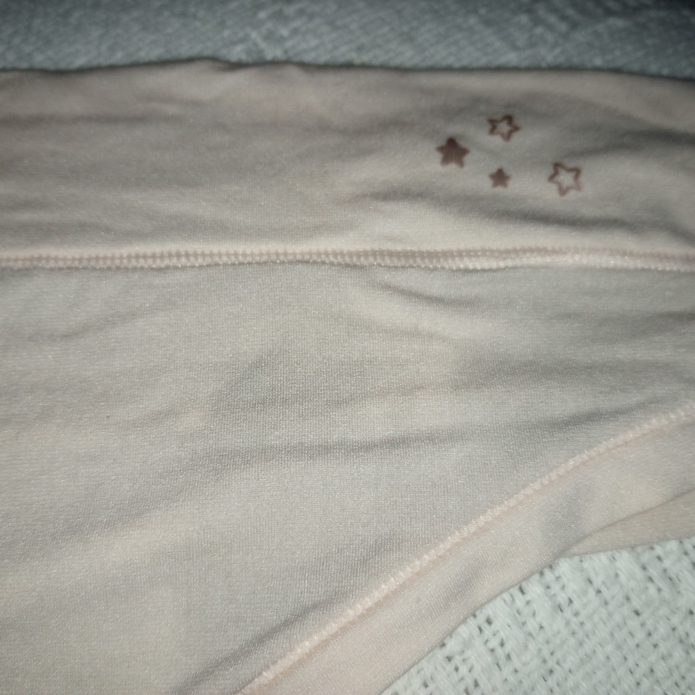 **NWOT PRETTY PALE PINK THONGS AERIE XXL - Picture 5 of 6